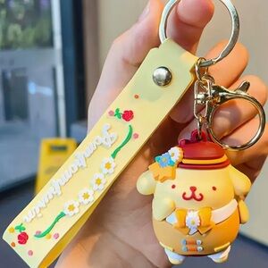 🍒 New! Pompomprim keychain